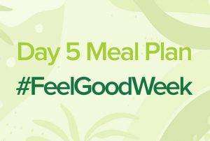 Day 5 Diet Meal Plan #FeelGoodWeek