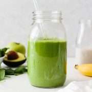 LEAN GREEN BREAKFAST SMOOTHIE HIGH IN ANTIOXIDANTS