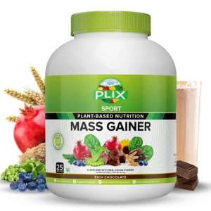 Plix plant based mass gainer