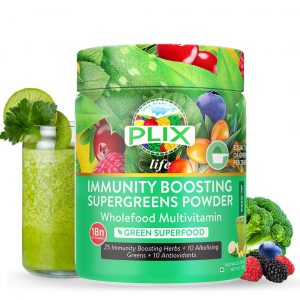Plix Supergreens for immunity booster