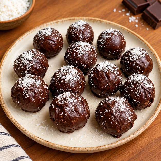 Oats Chocolate Laddoo